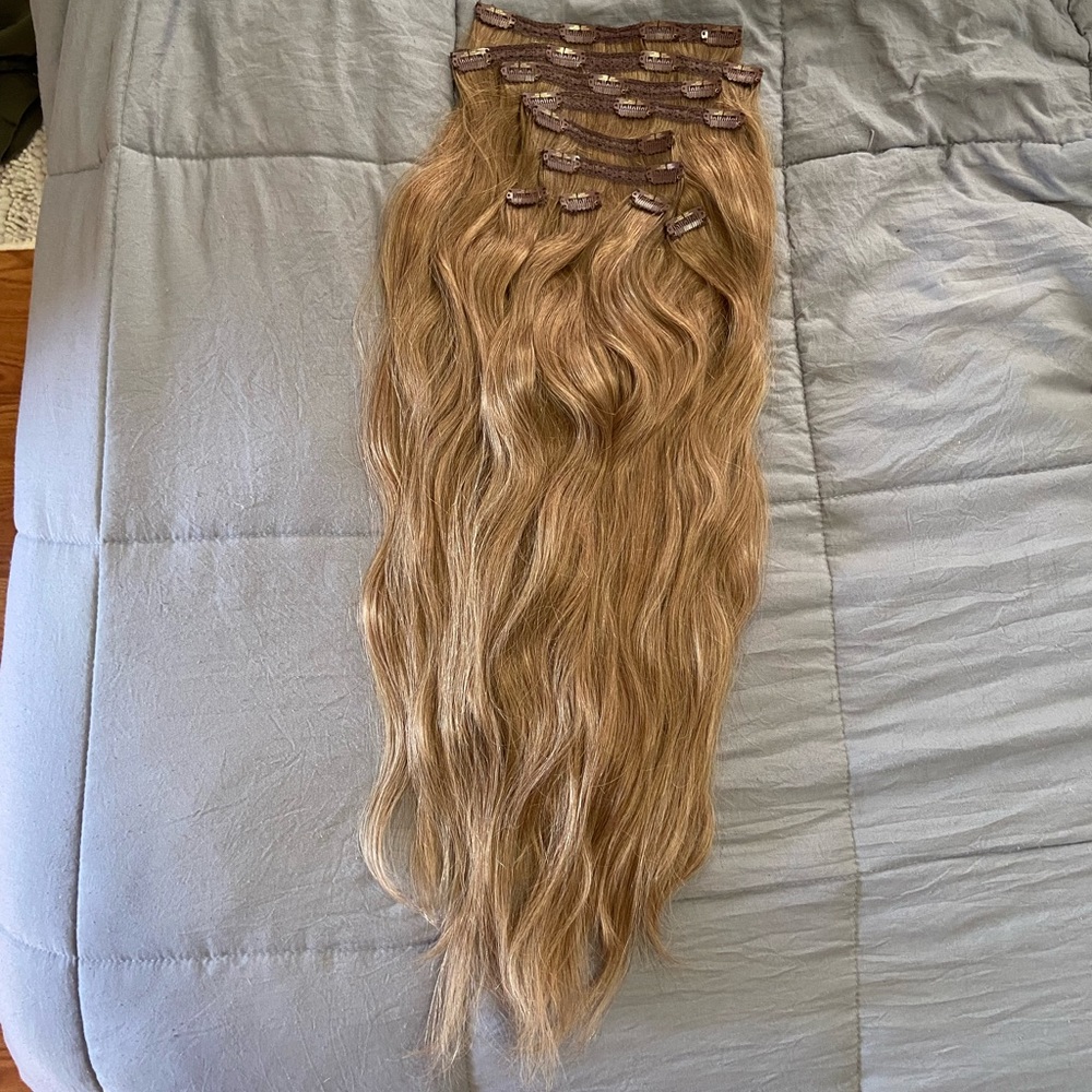 24 inch bellami clip in extensions ash brown magnifica 240 grams